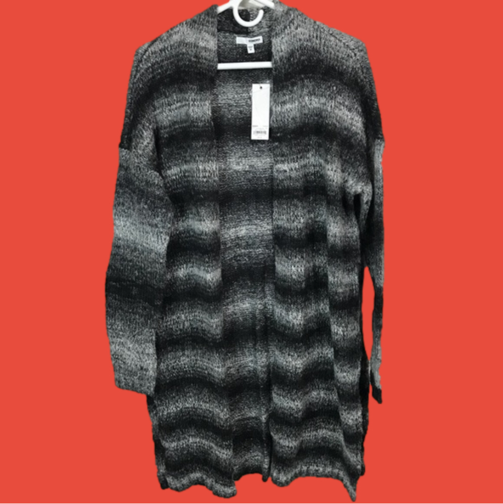 Sonoma | Long Cardigan Black & Grey  M B-B6